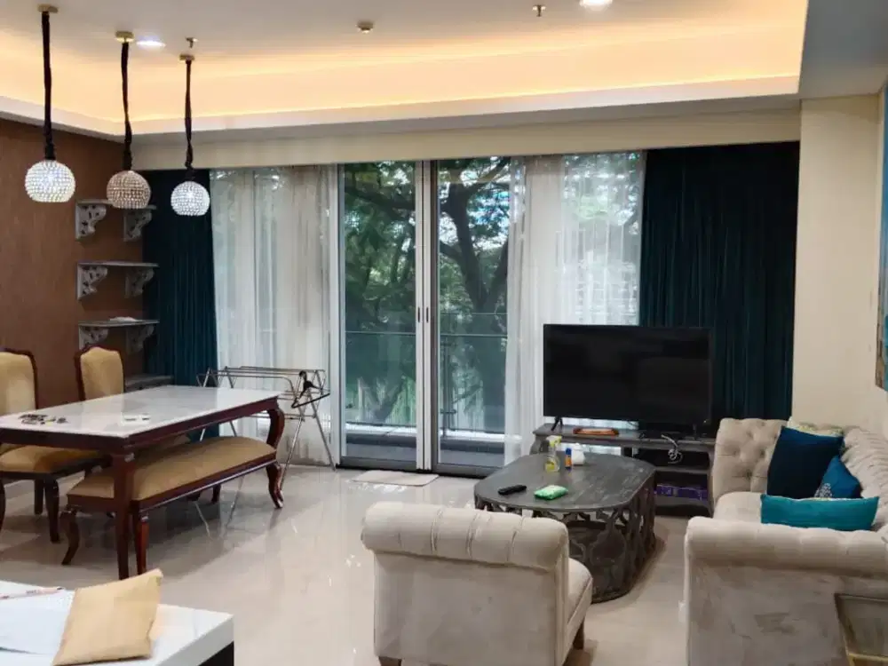 Nicely Furnished Corner Type 2BR Apartment At Pondok Indah Residences