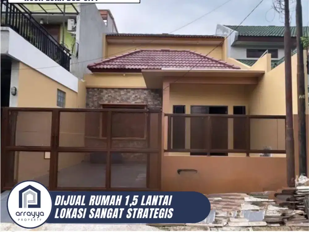RUMAH SIAP HUNI LOKASI STRATEGIS DI NUSA LOKA BSD CITY (AR100/MR)
