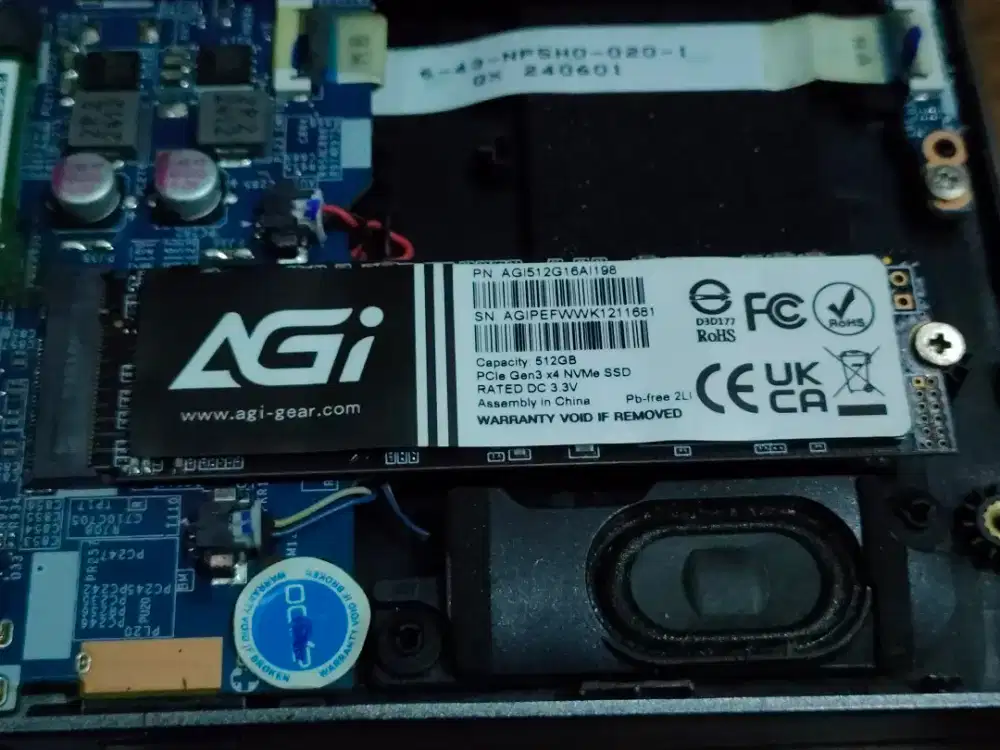 SSD LAPTOP MURAH 512 GB AGI AI198 M.2 NVME