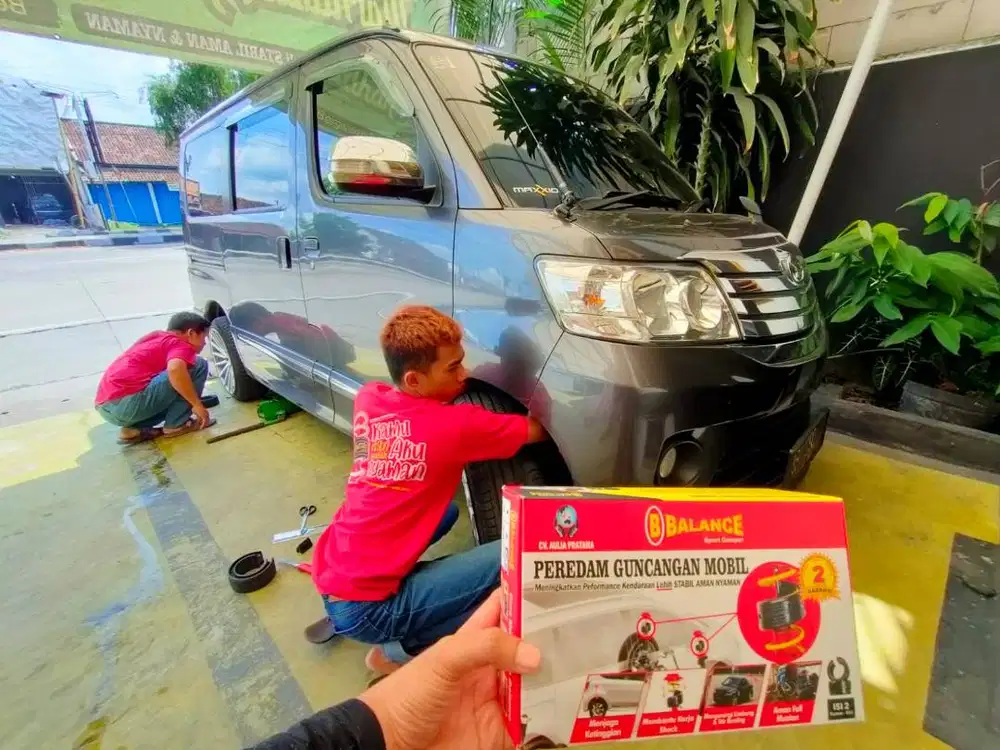 Mobil GOYANG GOYANG Solusinya pasang Balance Spring Buffer di BATAM