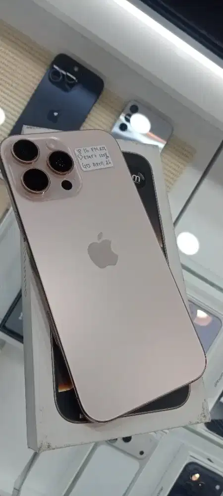Second iphone 16 promax 256gb ibox fullset