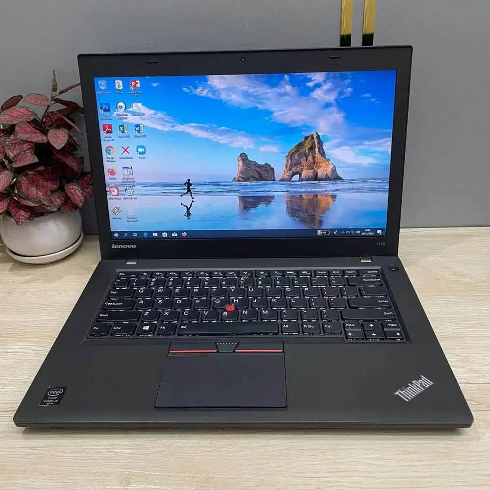 LAPTOP LENOVO THINKPAD T450 CORE I7 GEN5 12GB/128GB 14 *RET