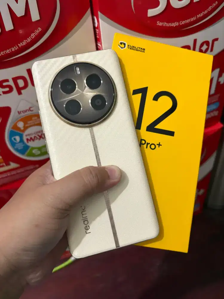 Realme 12pro plus ram 8/256gb, mulus, fulset ori semua