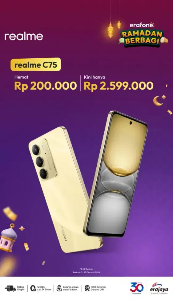 REALME C75 BISA KREDIT