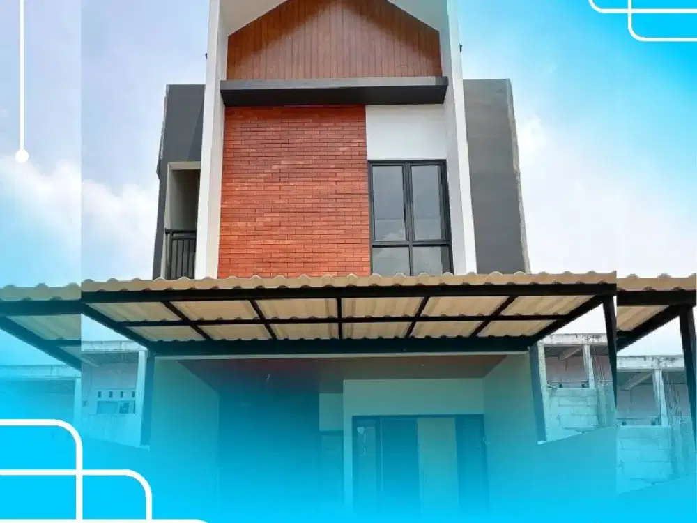 Rumah Cluster terbaru MURAH [AKSES 2 MOBIL] di Bambu Apus Cipayung Jakarta Timur