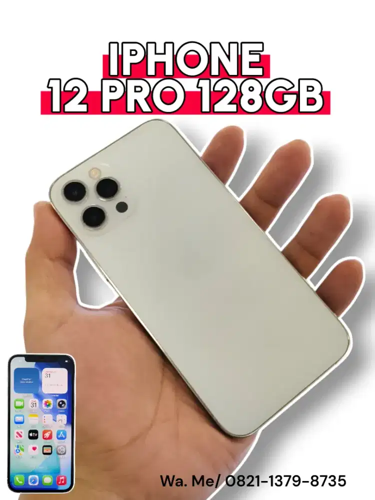 Iphone 12 PRO 128GB NORMAL MULUS FULLSET ALL SIM SIMLOK