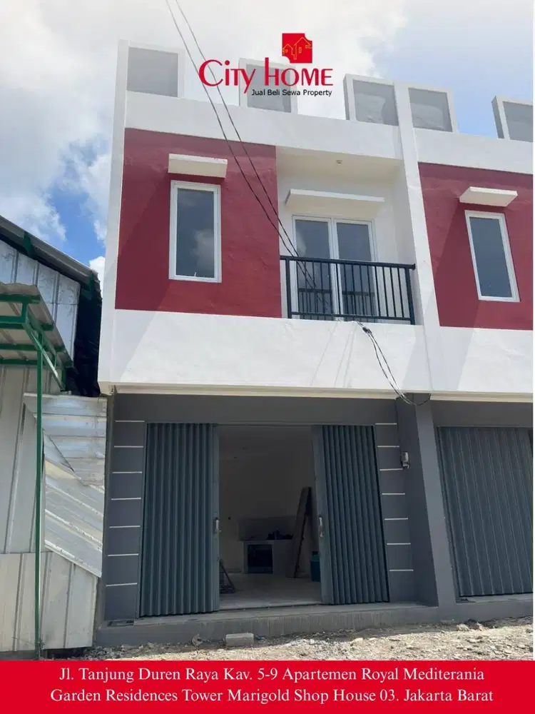 Disewakan Ruko 2LT Unfurnished, Lokasi Strategis, Kota Tangerang