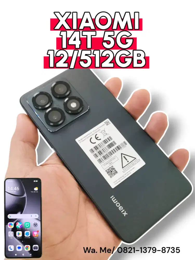 Xiaomi mi 14T 5G 12/512GB normal mulus fullset