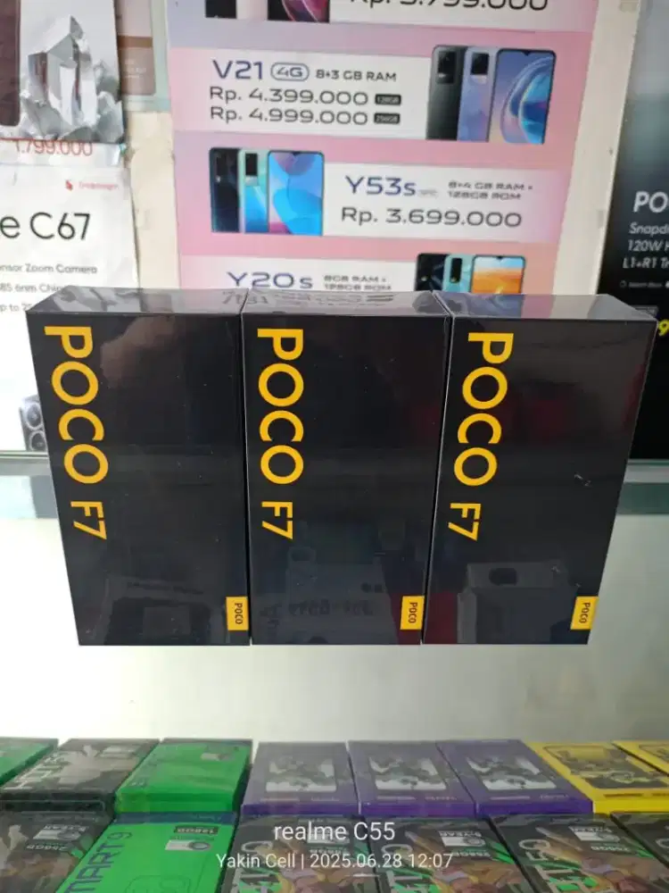 Xiaomi Poco F7 5G 12/512 GB Snapdragon 8s Gen 4 Garansi Resmi