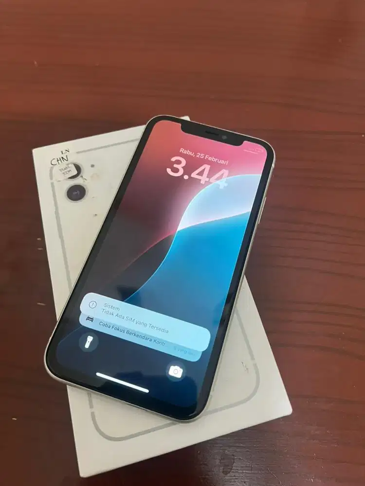 Iphone 11 64Gb dual Sim bisa indosat