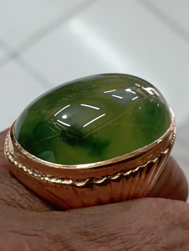 Di jual bermacam batu. Lumut. Hijau garut.sdrh gading