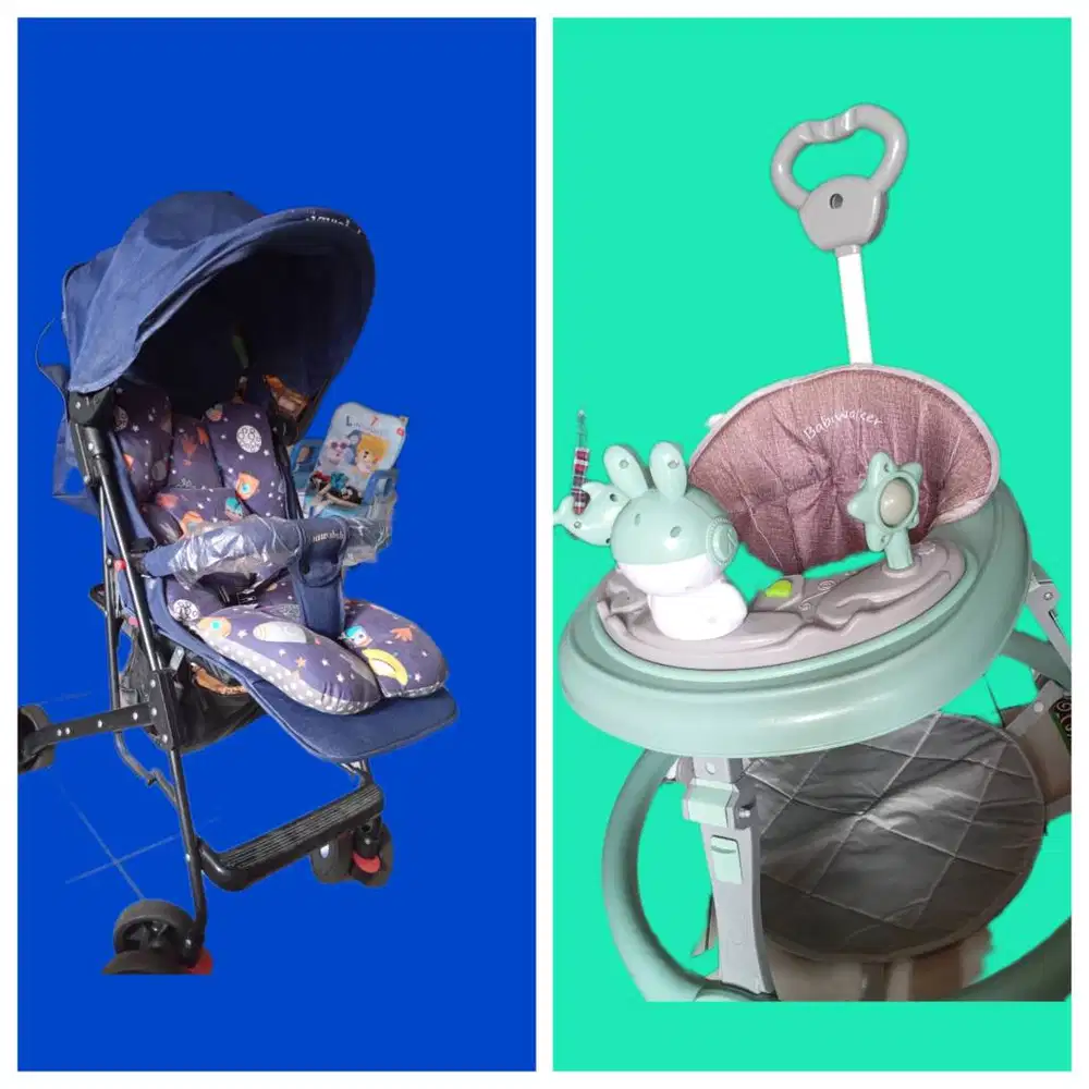Jual stroller n baby walker