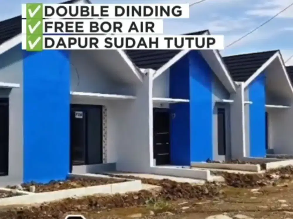 RUMAH SUBSIDI DOUBLE DINDING, BOOKING 500 SAMPAI TERIMA KUNCI