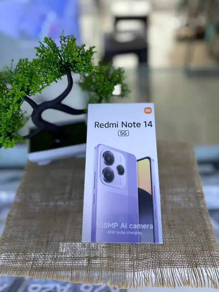 REDMI NOTE 14 5G 12/512 BARU RESMI GARANSI