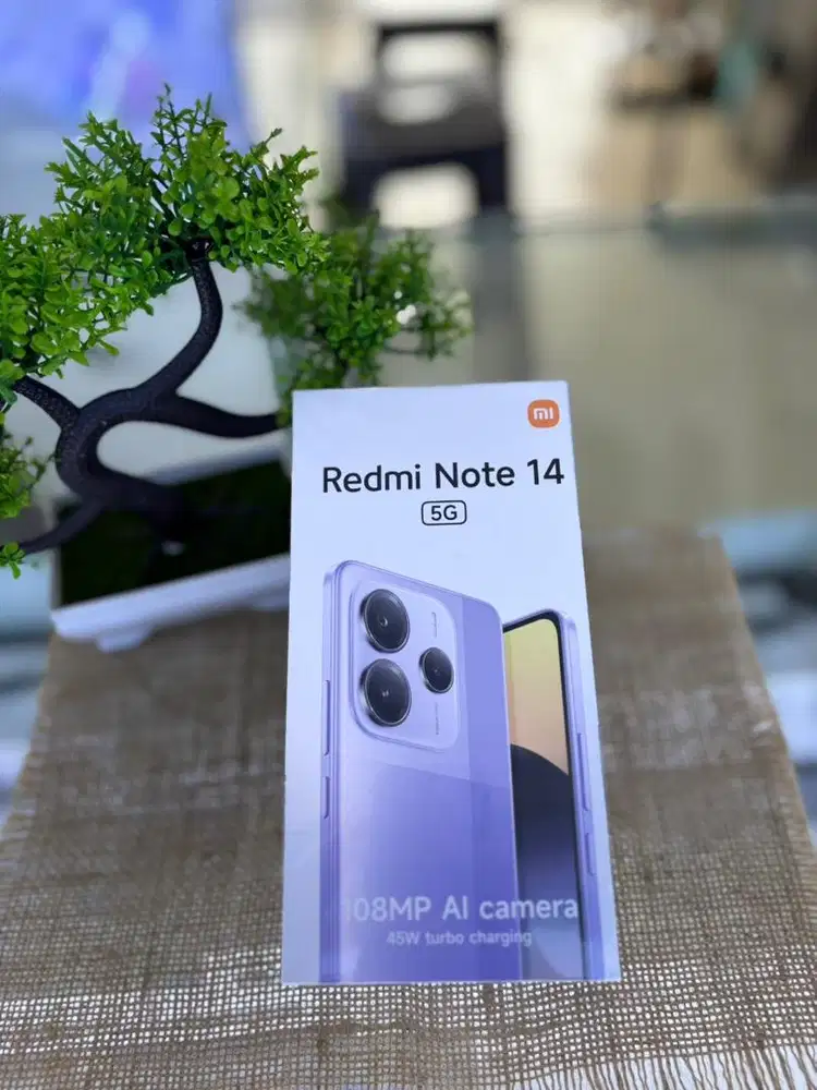 REDMI NOTE 14 5G 12/512 BARU RESMI GARANSI