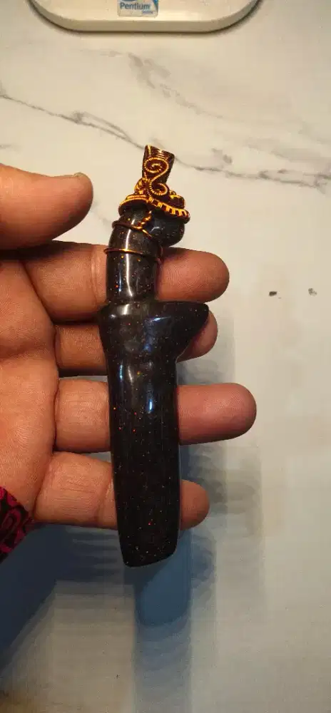 Pendant Batu Opal Banten Kembang Ruyung Jarong