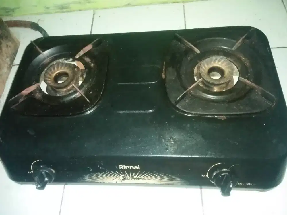 Jual kompor rinnai 2 tungku seken