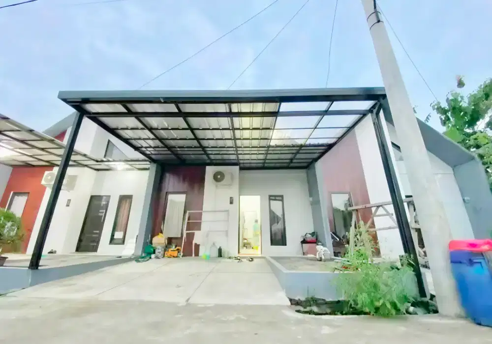 Pasang kanopi baja ringan SNI