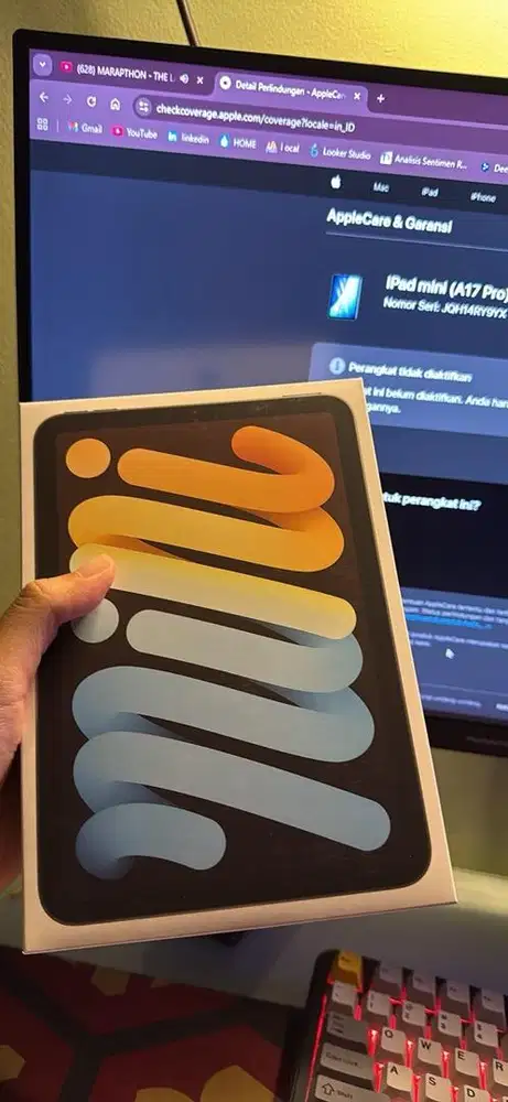 Ipad Mini 7 (A17Pro) 128GB Wifi Inter NEW SEGEL