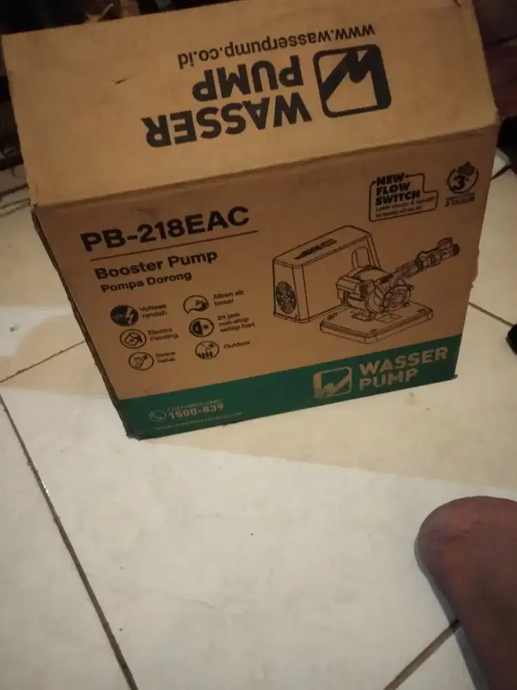 Pompa dorong wasser PB 218EAC