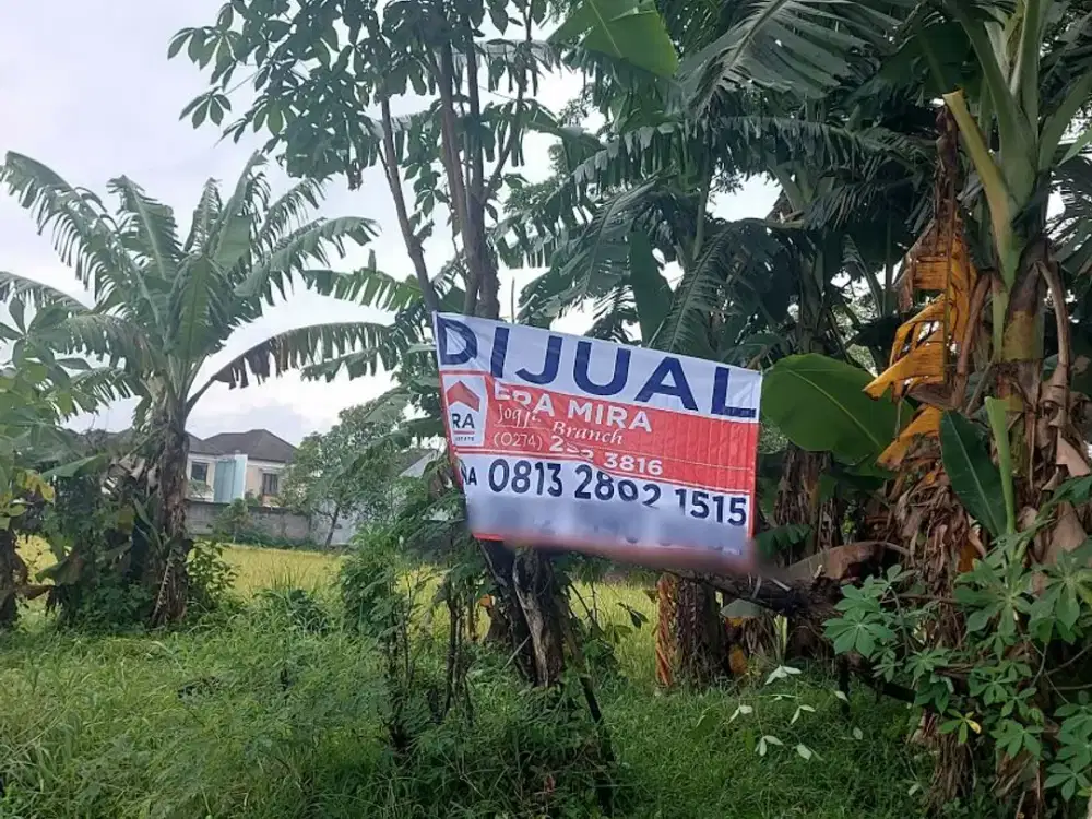 Tanah Siap Bangun Strategis  Dekat Stadion Sultan Agung Area Sewon Bantul