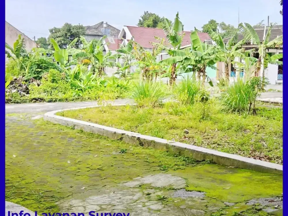 Tanah Sleman Jogja SHM Pekarangan Utara Pasar Rejodani