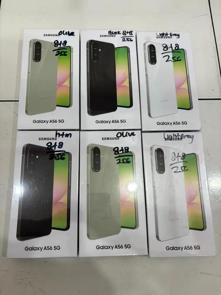 SAMSUNG A56 5g 8+8/256 BARU SEGEL GARANSI RESMI SAMSUNG