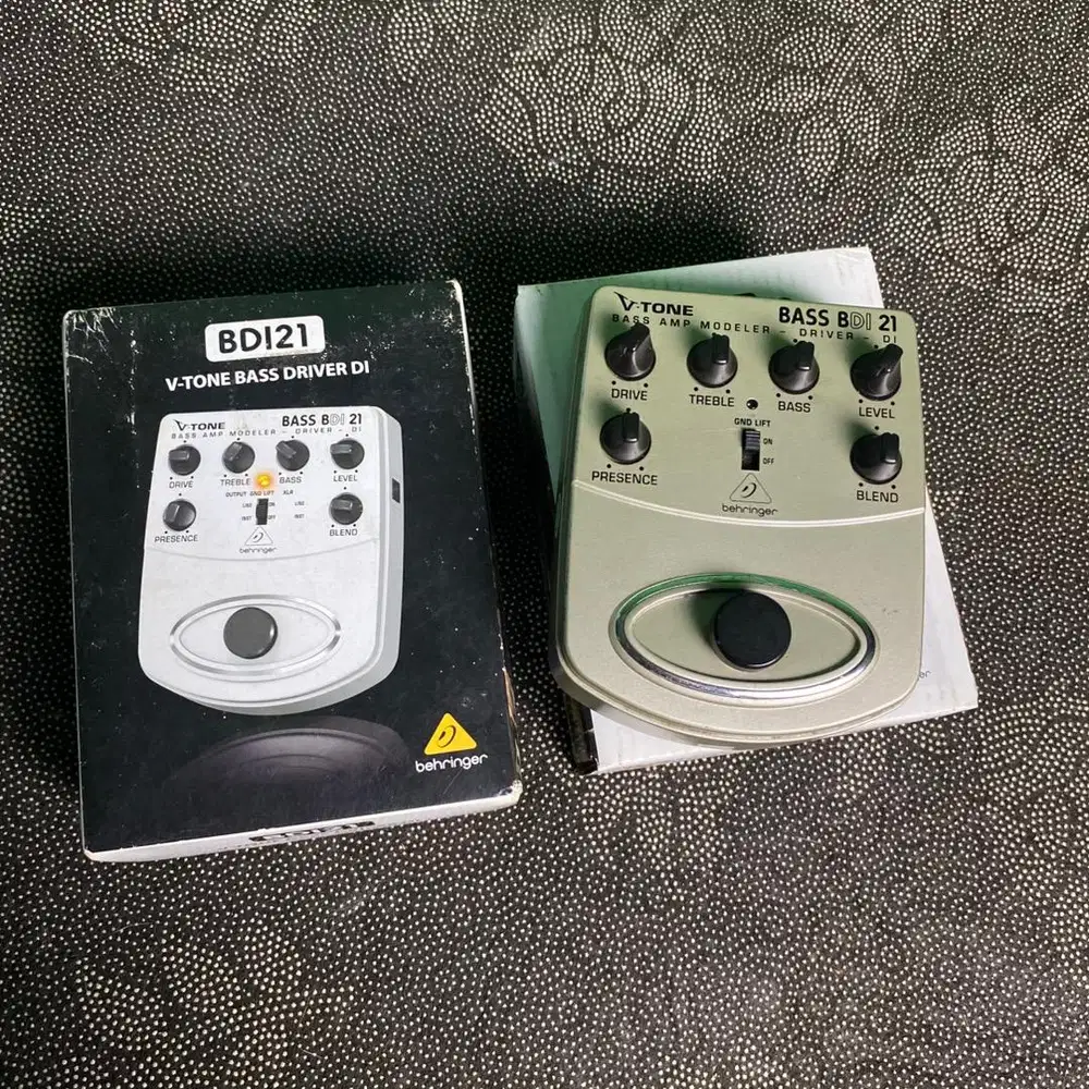 Behringer bdi21 bass preamp