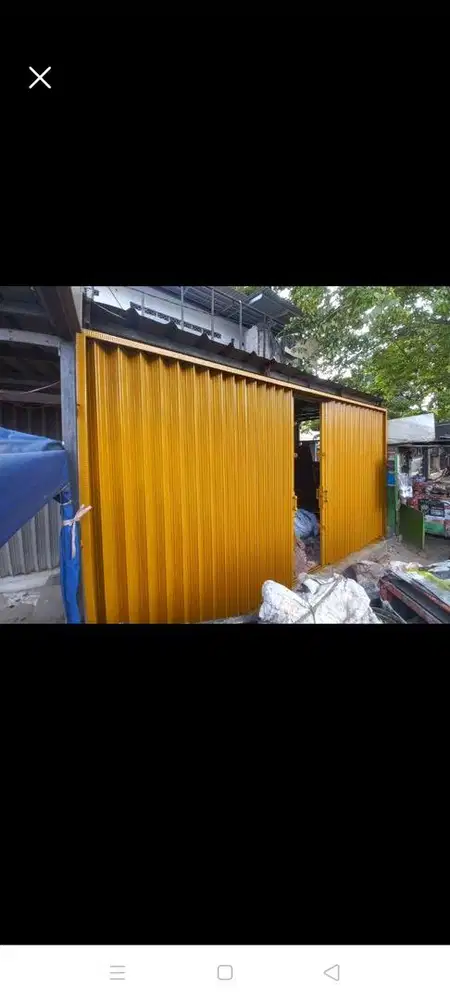 FOLDING GATE ROLLING DOOR MURAH