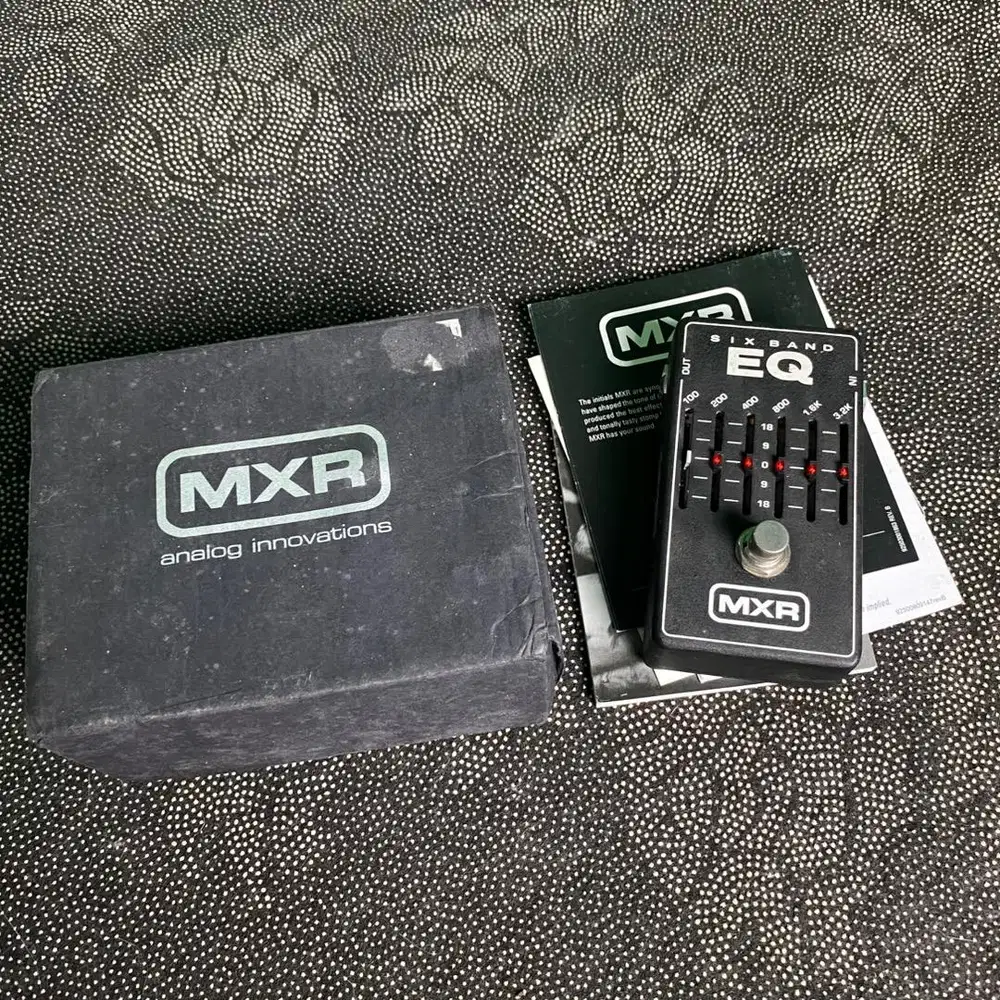 Mxr six band eq equalizer gitar