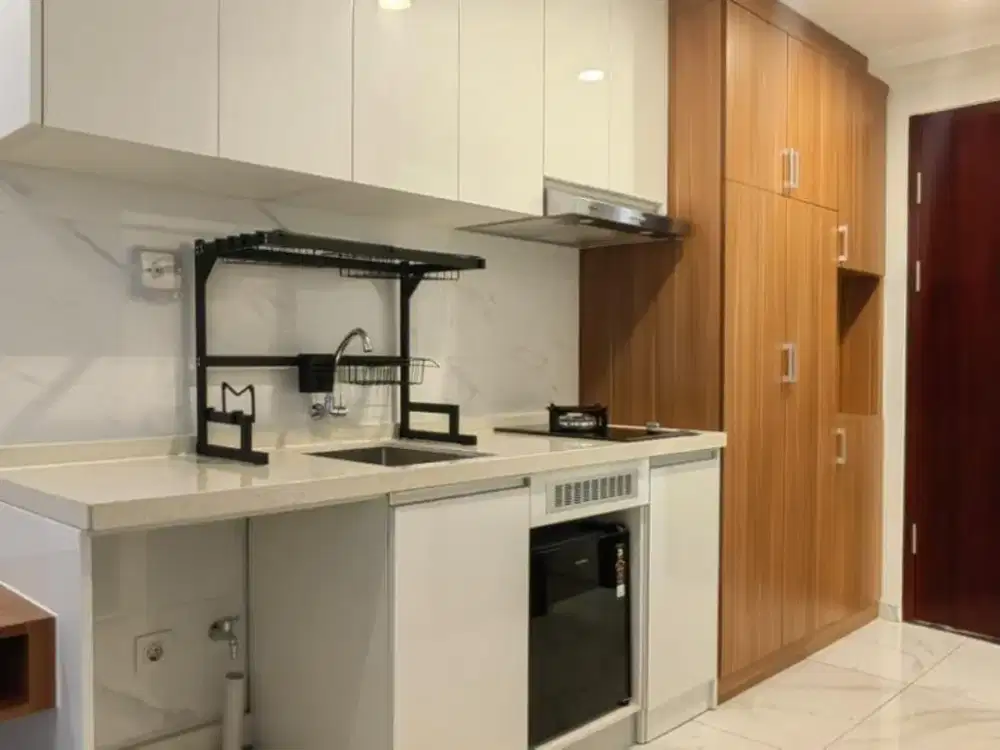 DISEWAKAN Apartemen Studio Full furnished DI SKY HOUSE ALAM SUTERA, SELANGKAH KE BINUS UNIVERSITY | SUDAH ADA KOMPOR TANAM & WATER HEATER