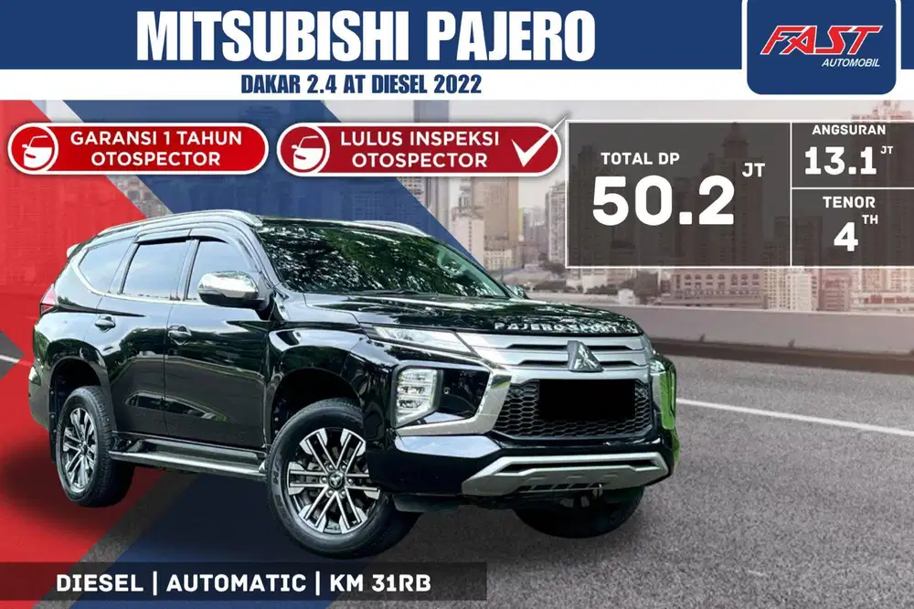 MITSUBISHI PAJERO DAKAR 2023 2.4 AT DIESEL SUNROOF LOW KM.40RB