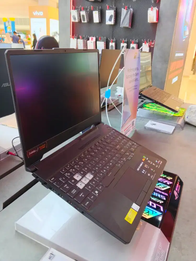 Cicilan laptop Asus tuf gaming ryzen 7 rtx 3050 hanya pakai ktp
