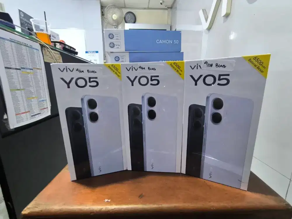 New dari vivo y05 bergaransi resmi vivo 1 tahun