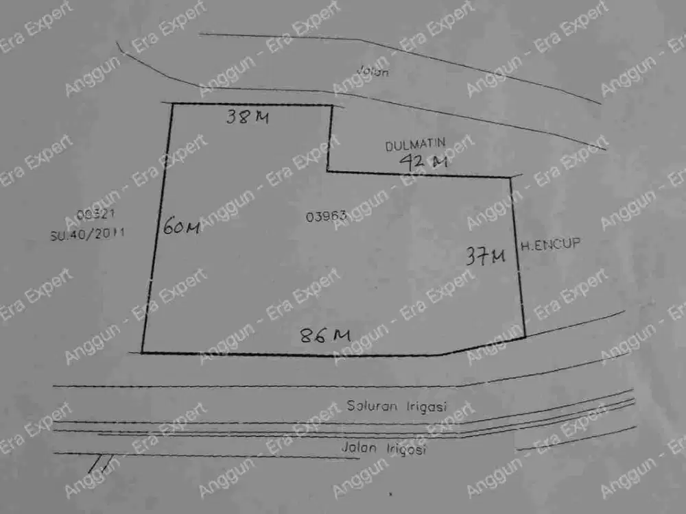 Tanah Dijual 4.092M² SHM di Balaraja, Banten, Tangerang