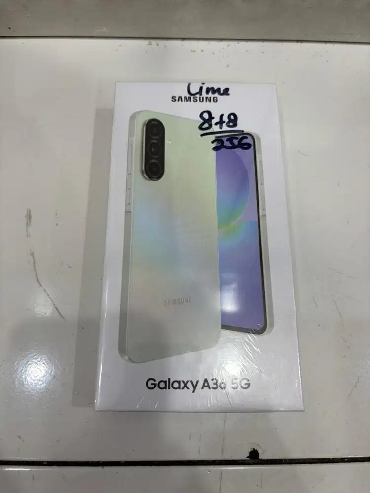 SAMSUNG A36 5g 8+8/256 BARU SEGEL GARANSI RESMI SAMSUNG