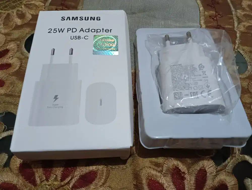 Charger Original Copotan Samsung 25 Watt TipeC SuperFastCharging Baru