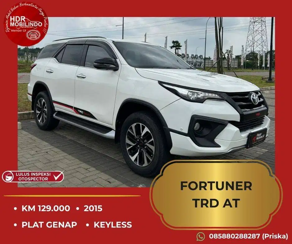 Toyota Fortuner TRD AT 2015