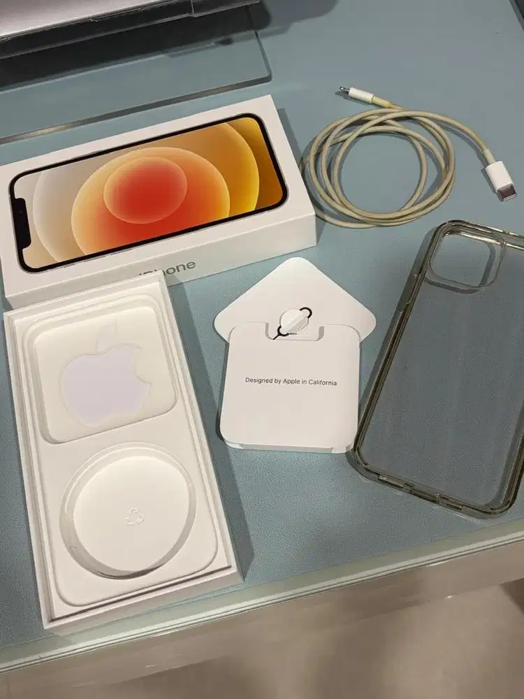 iPhone 12 64GB Putih White Ex iBox