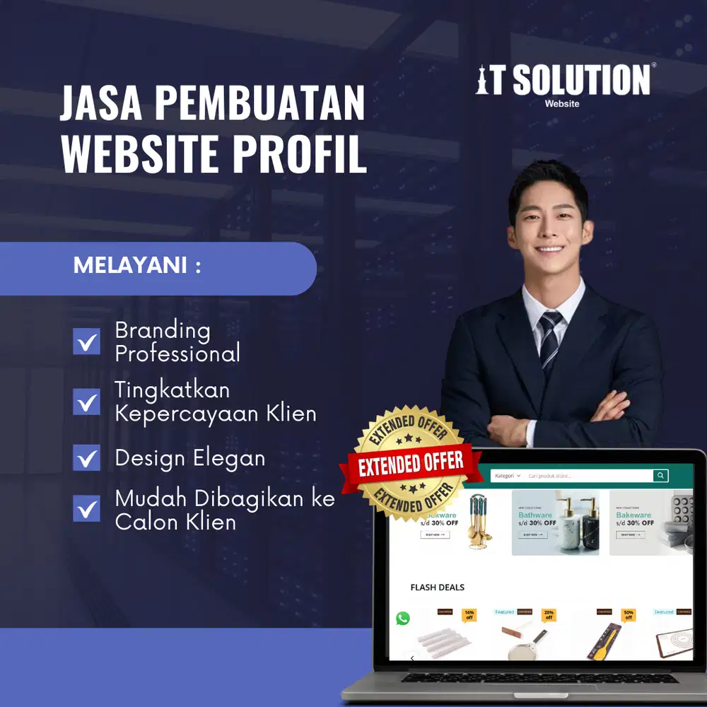 Jasa Pembuatan Website Profil - Profesional & Terpercaya