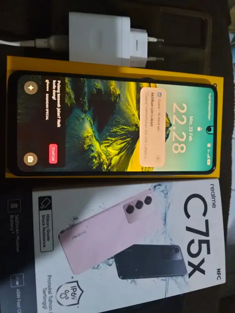 Realme c75x 8/128 nfc oceanic blue