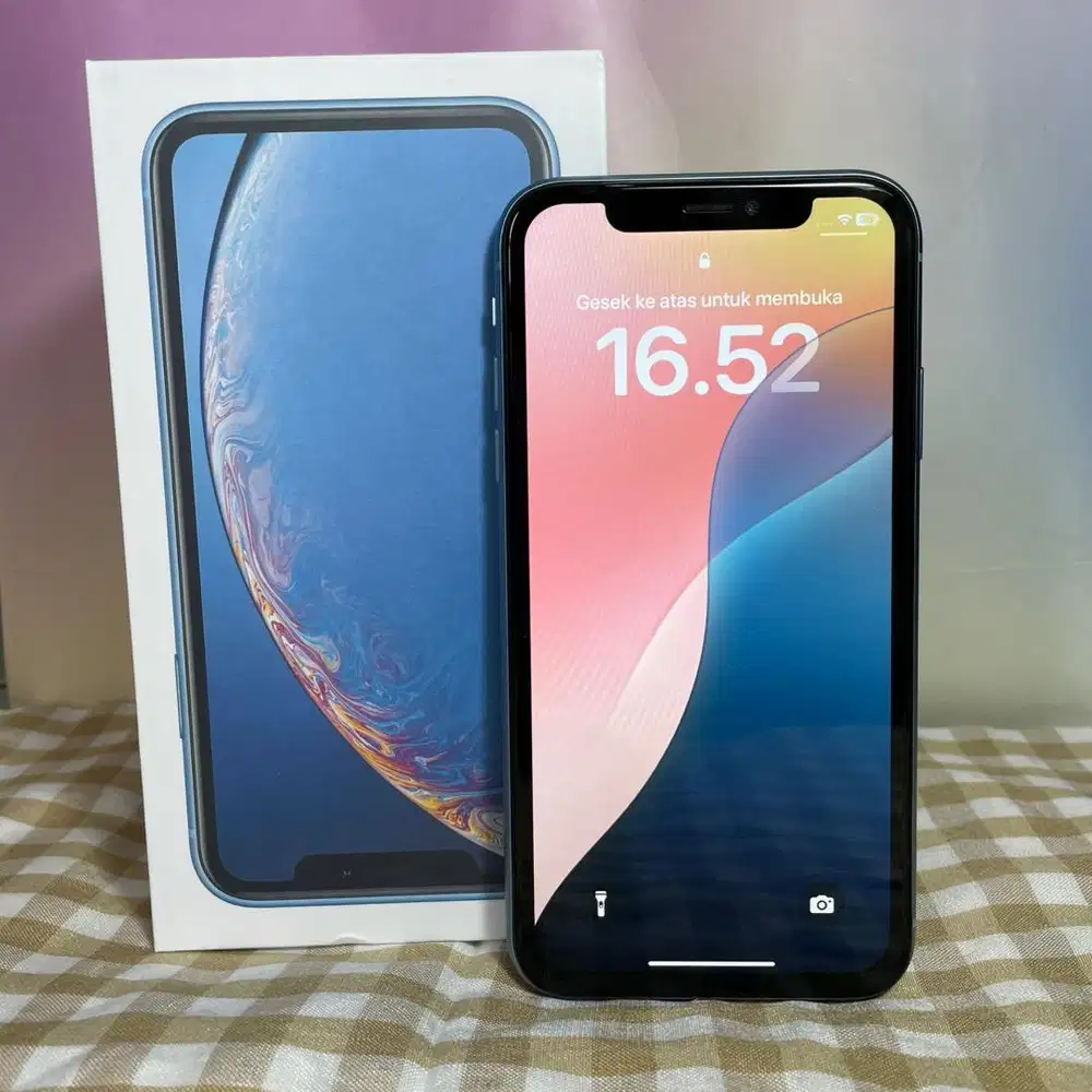 iPhone seri XR Fullshet Mulus