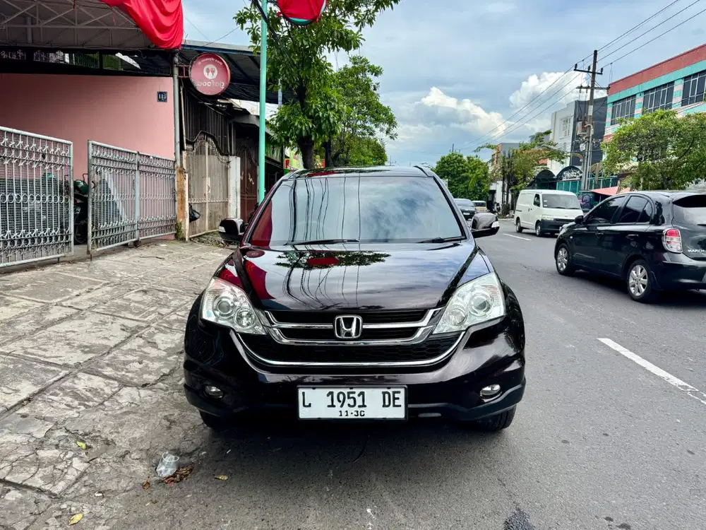 Honda CRV 2.4 AT 2010 Km100rb Burgundy Istimewa