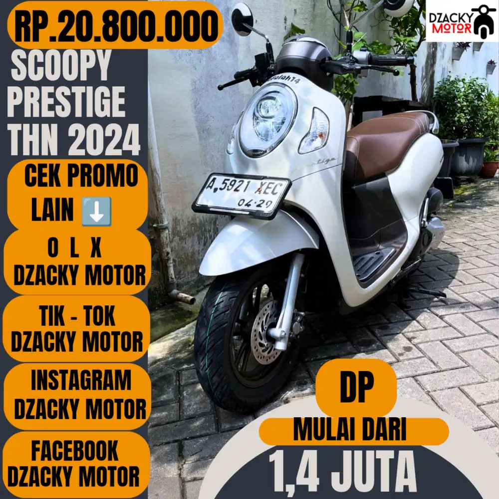 SCOOPY PRESTIGE 2025 SECOND LIKE NEW