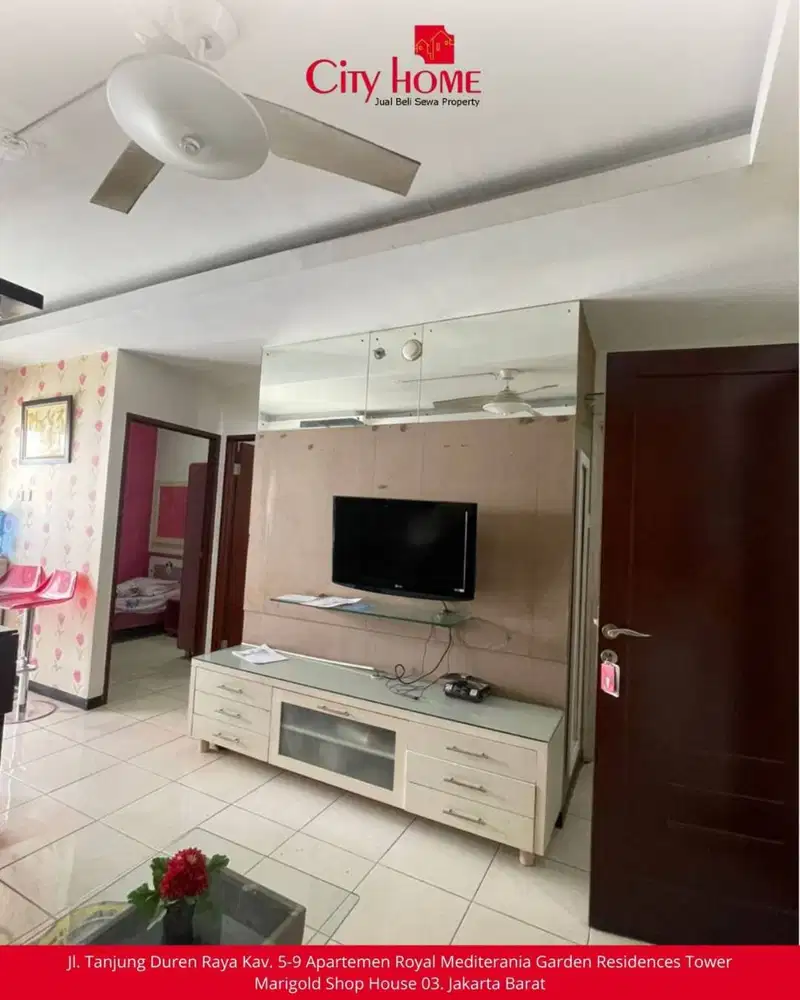 For Rent Apartemen 2BR Full Furnished Siap Huni, Jakarta Barat