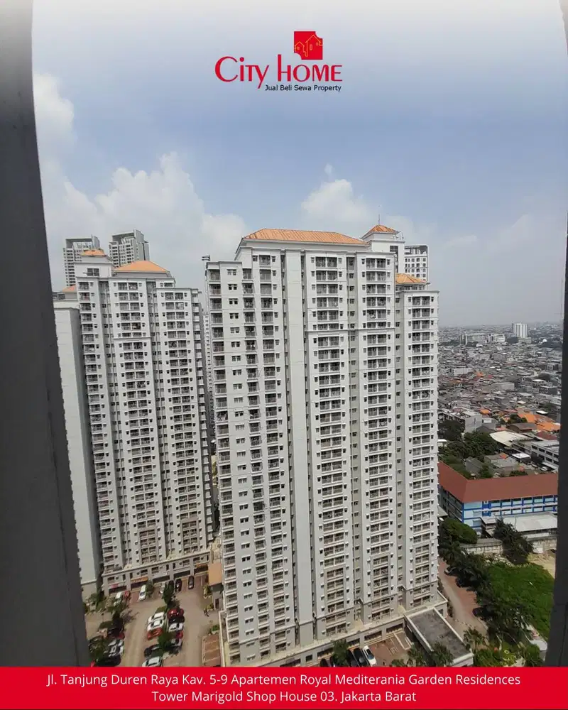 Jarang Ada! 2BR Standar Developer di Lokasi Strategis