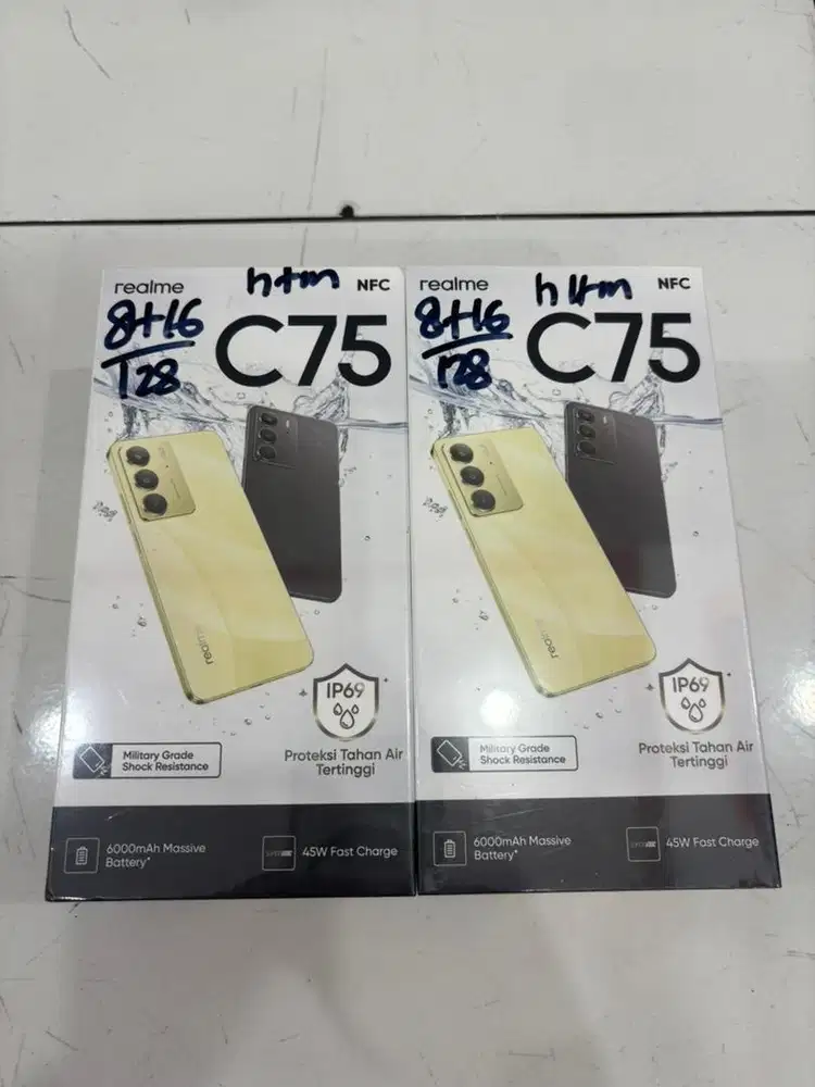 REALME C75 8+16/128 BARU SEGEL GARANSI RESMI REALMI