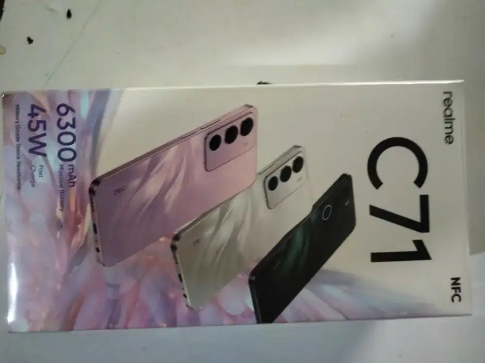Hp realme c71 ram6/128gb