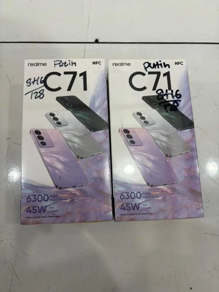 REALME C71 8+16/128 BARU SEGEL GARANSI REALMI