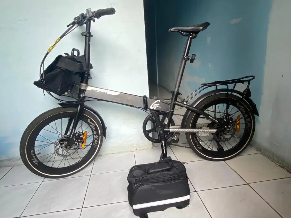Sepeda Lipat 20 Geniobike Vesta Frame Alumunium